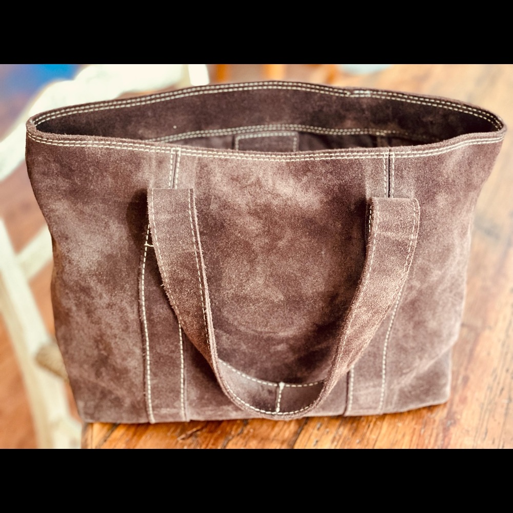 Banana Republic Suede Handbag